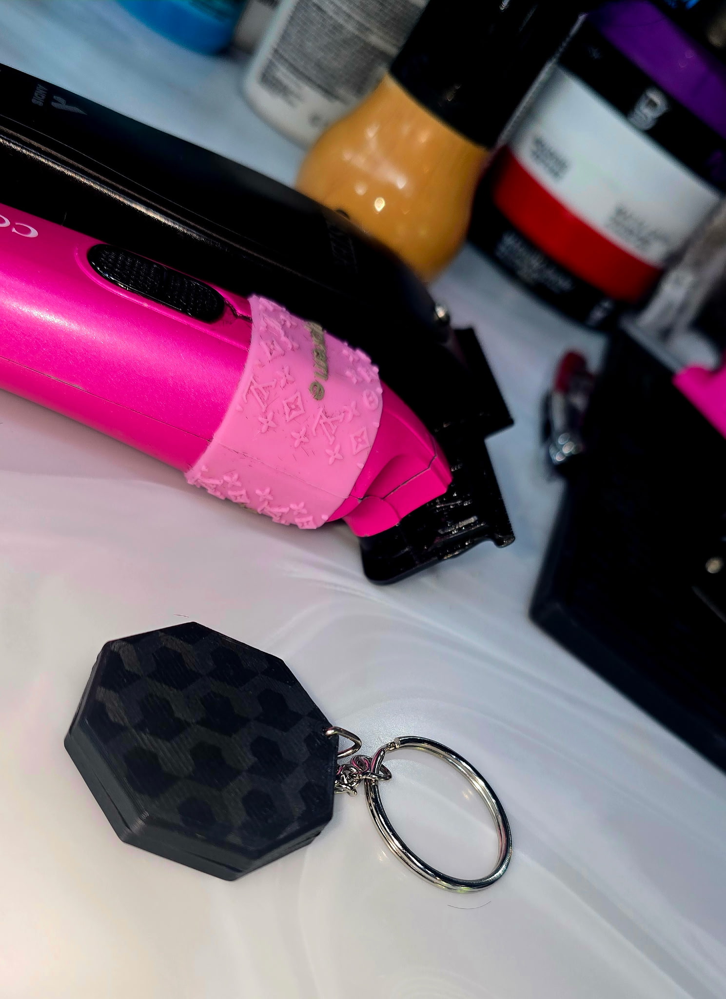 Close up of Tap Fade fob